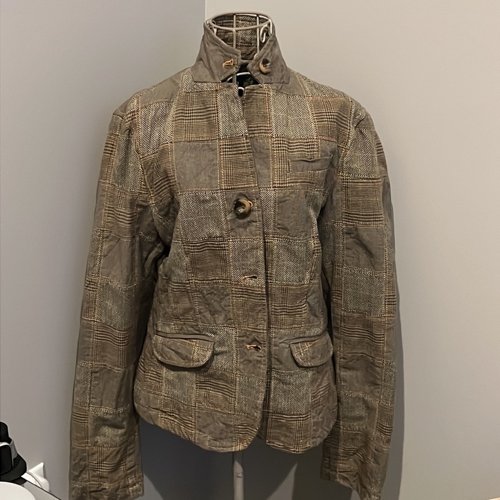 Gap Button Down Jacket, Size 8 - image 4